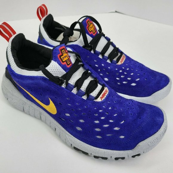 Nike Free Run Trail Men's Limited Edition Sneaker Shoe Athletic Blue CW5814-401 - Picture 2 of 10